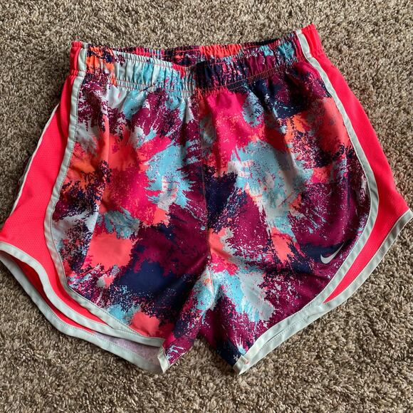Nike Pants - Nike pink and purple athletic running shorts size XS